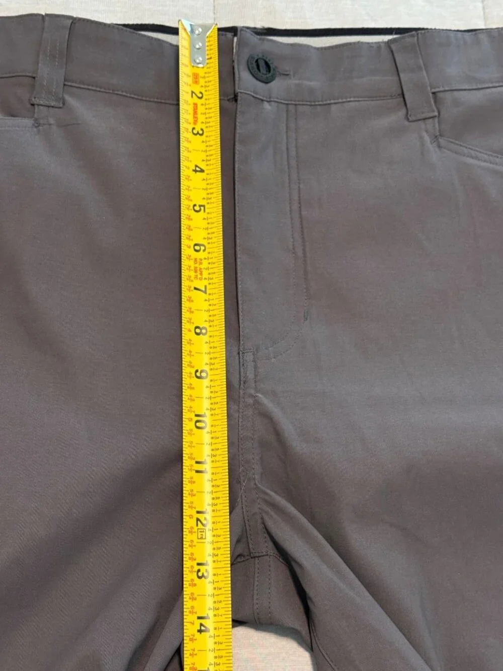 Orvis Trek Pant Mens 40x30 Forged Iron Eco Water-Repellent Stretch Nylon Spandex
